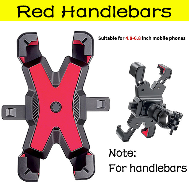 Four-Claw Mobile Phone Holder for Riding