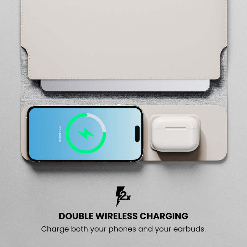 Wireless Charging Laptop Bag