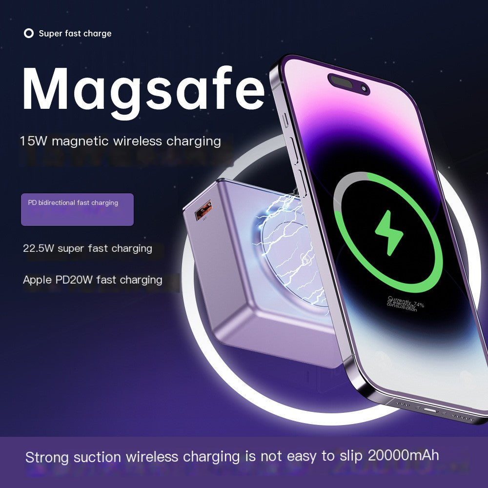 Q7 Wireless Magnetic Power Bank 20000mAh Portable Charger