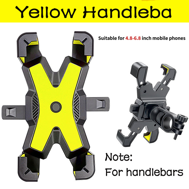 Four-Claw Mobile Phone Holder for Riding
