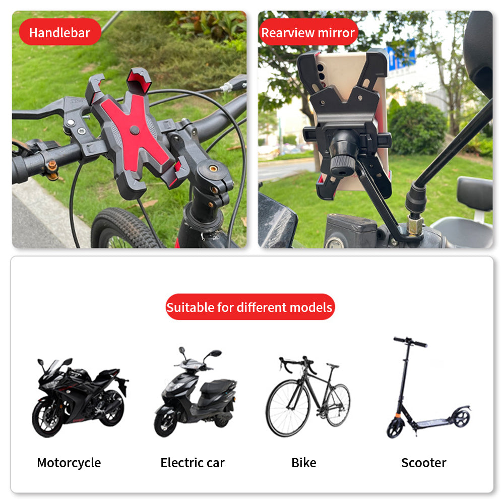 Four-Claw Mobile Phone Holder for Riding