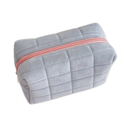 XPONNI Small Cosmetic Bag Cute Makeup Bag Y2k Accessories Aesthetic Make Up Bag Y2k Purse Cosmetic Bag for Purse (blue)