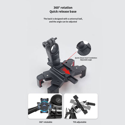 Four-Claw Mobile Phone Holder for Riding
