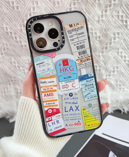 Ticket Style Mobile Case Sticker