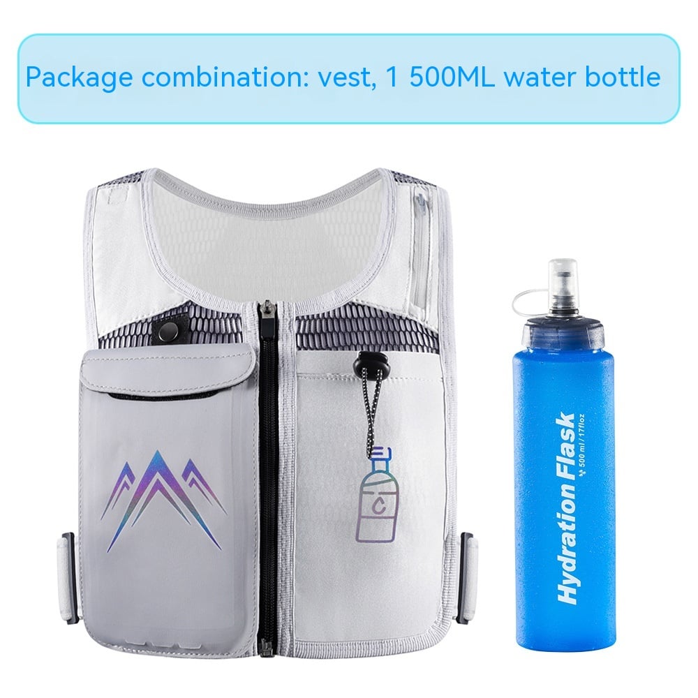 Sports Running Vest with Mobile Phone Pocket