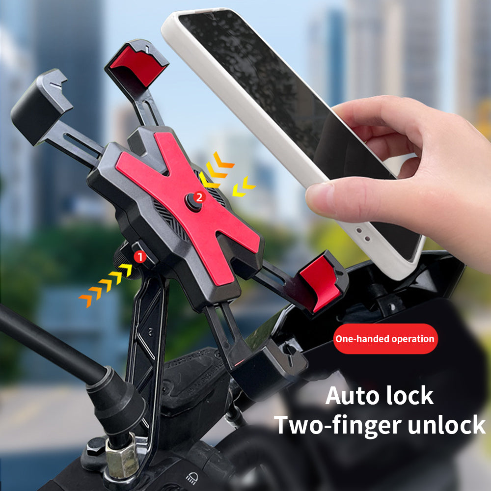 Four-Claw Mobile Phone Holder for Riding