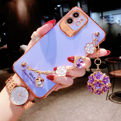 Four Leaf Clover Chain Mobile Phone Case