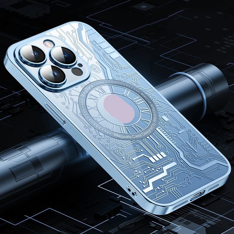 Electroplated PC Wireless Mobile Phone Case with Pattern