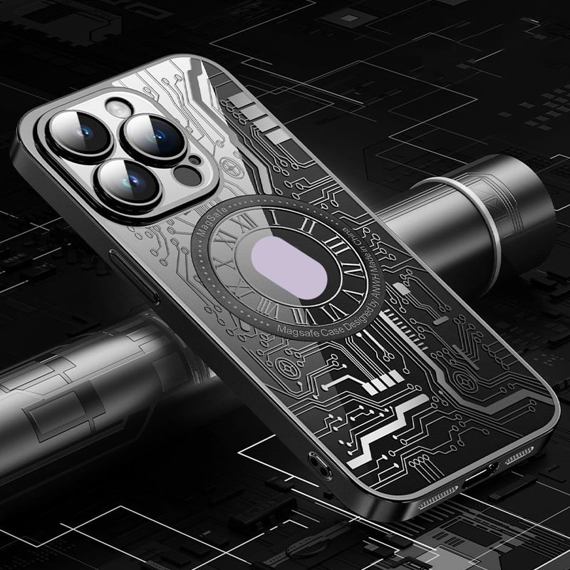 Electroplated PC Wireless Mobile Phone Case with Pattern