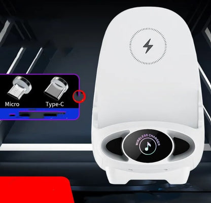 15W Wireless Fast Charging Phone Holder