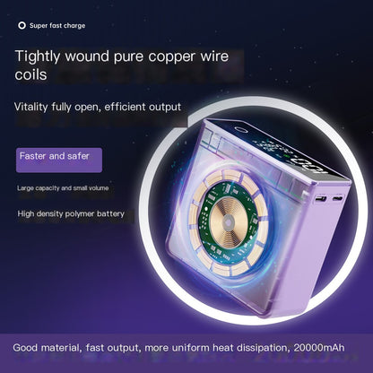 Q7 Wireless Magnetic Power Bank 20000mAh Portable Charger