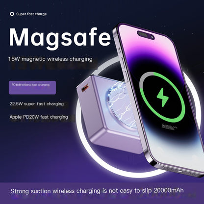 Q7 Wireless Magnetic Power Bank 20000mAh Portable Charger