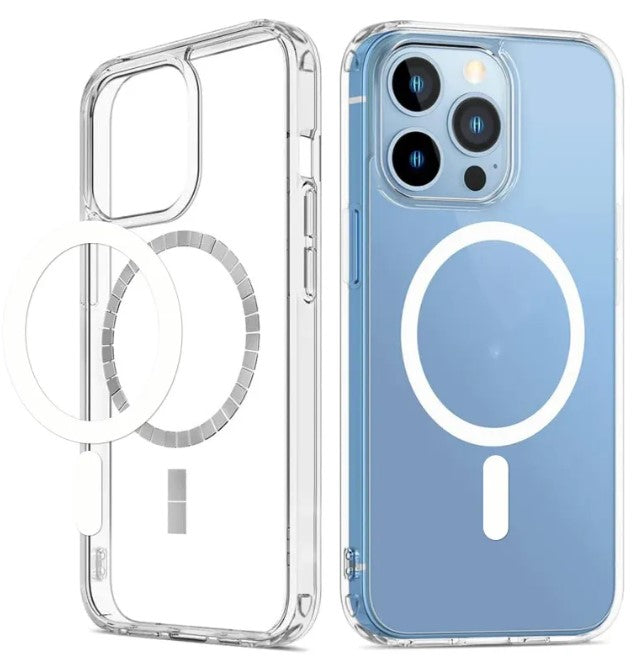 Magnetic Transparent Phone Case