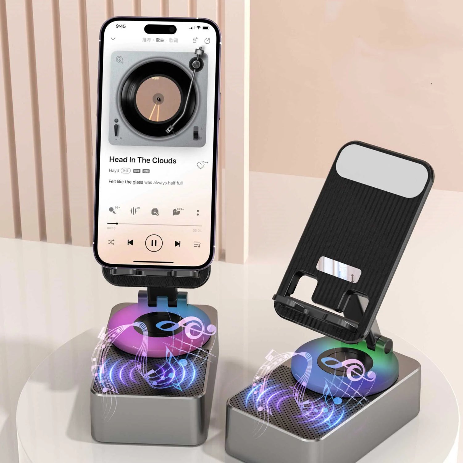 DualMode Phone Stand &amp; Speaker