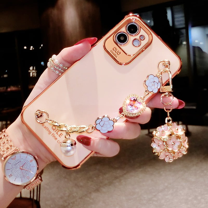 Four Leaf Clover Chain Mobile Phone Case