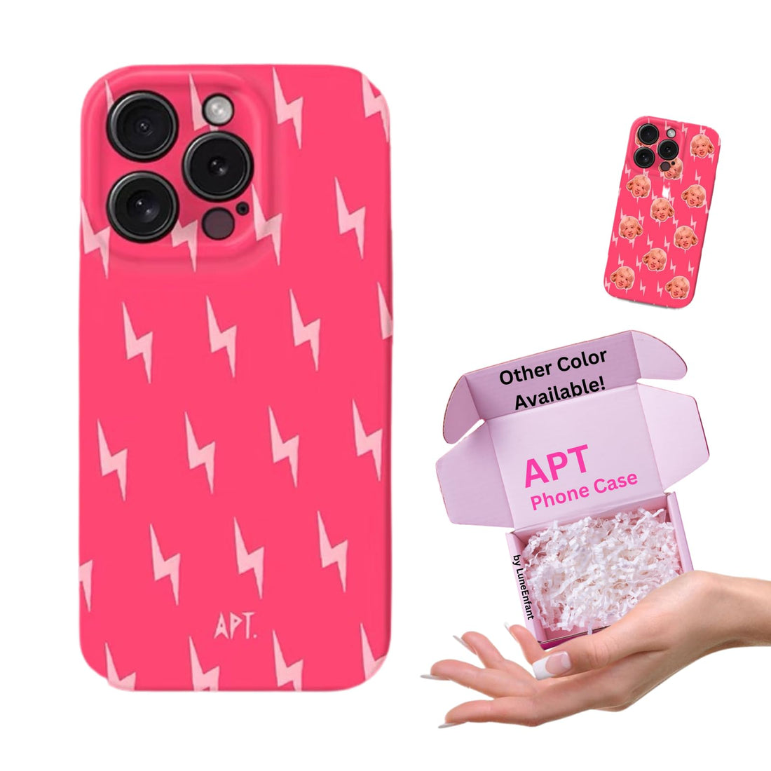 Apt Rose Color Case for iPhone Trendy Rave Accessories for brunos Mars Apt | Rave Outfits for Women Cute Phone Cases | Gifts for Women who Have Everything