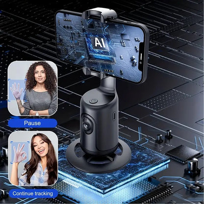AI 360° Face Tracking Phone Stabilizer