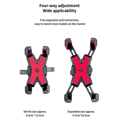 Four-Claw Mobile Phone Holder for Riding