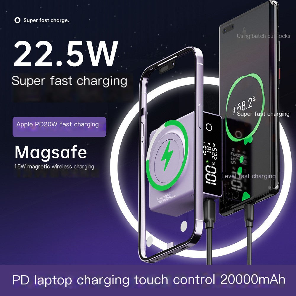 Q7 Wireless Magnetic Power Bank 20000mAh Portable Charger