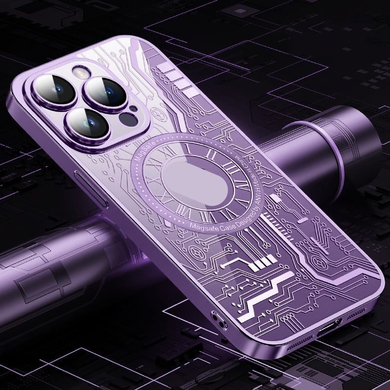 Electroplated PC Wireless Mobile Phone Case with Pattern