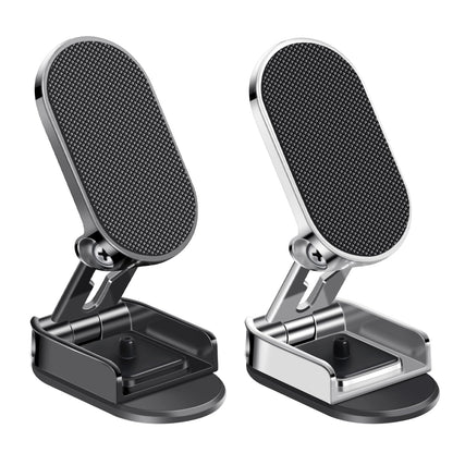Kimmol 2- Pack Folding Magnetic Phone Holder Alloy Folding Magnetic Car Phone Holderwith 2 Metal Plates Car Magnetic Phone Holder 360° Rotation Magnetic Dashboard Cell Phone Holder for All Phones