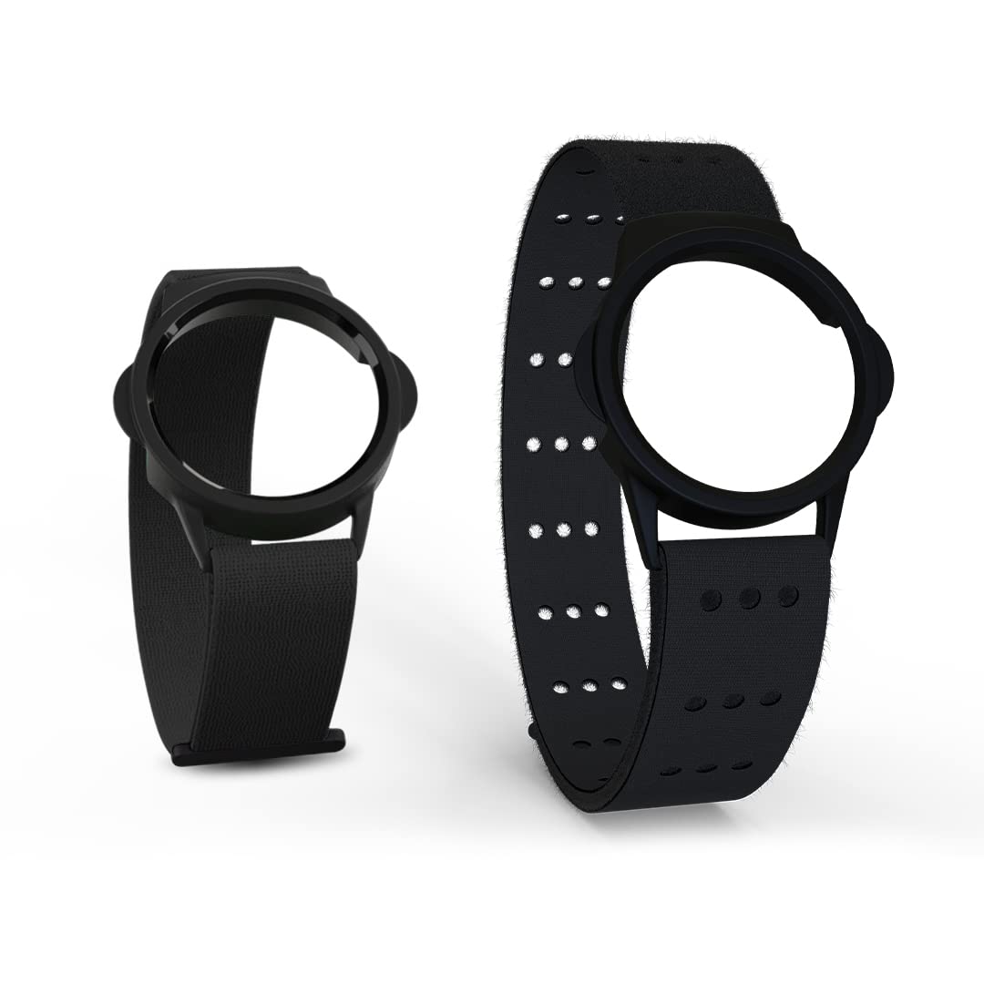 MYZONE MZ Switch Replacement Arm &amp; Wrist Straps - Black