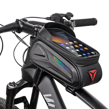 Mobile Phone Touch Screen Saddle Bag for Bikes